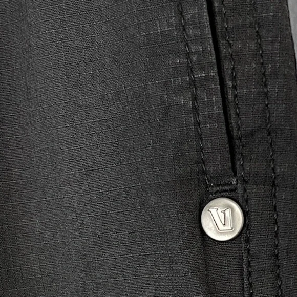 Vuori Men's Ripstop Drawstring Climber Pants in Charcoal - Picture 7 of 12